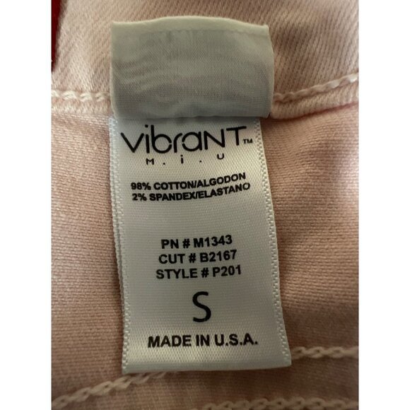 AKIRA Chicago Pink Distressed Cut Off Stretch Shorts Women's Size Small - Picture 7 of 10